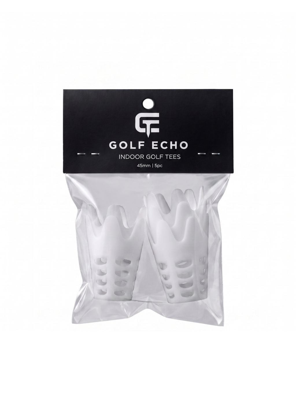 Indoor Golf Tees | 5 Stück | Groß | Weiß