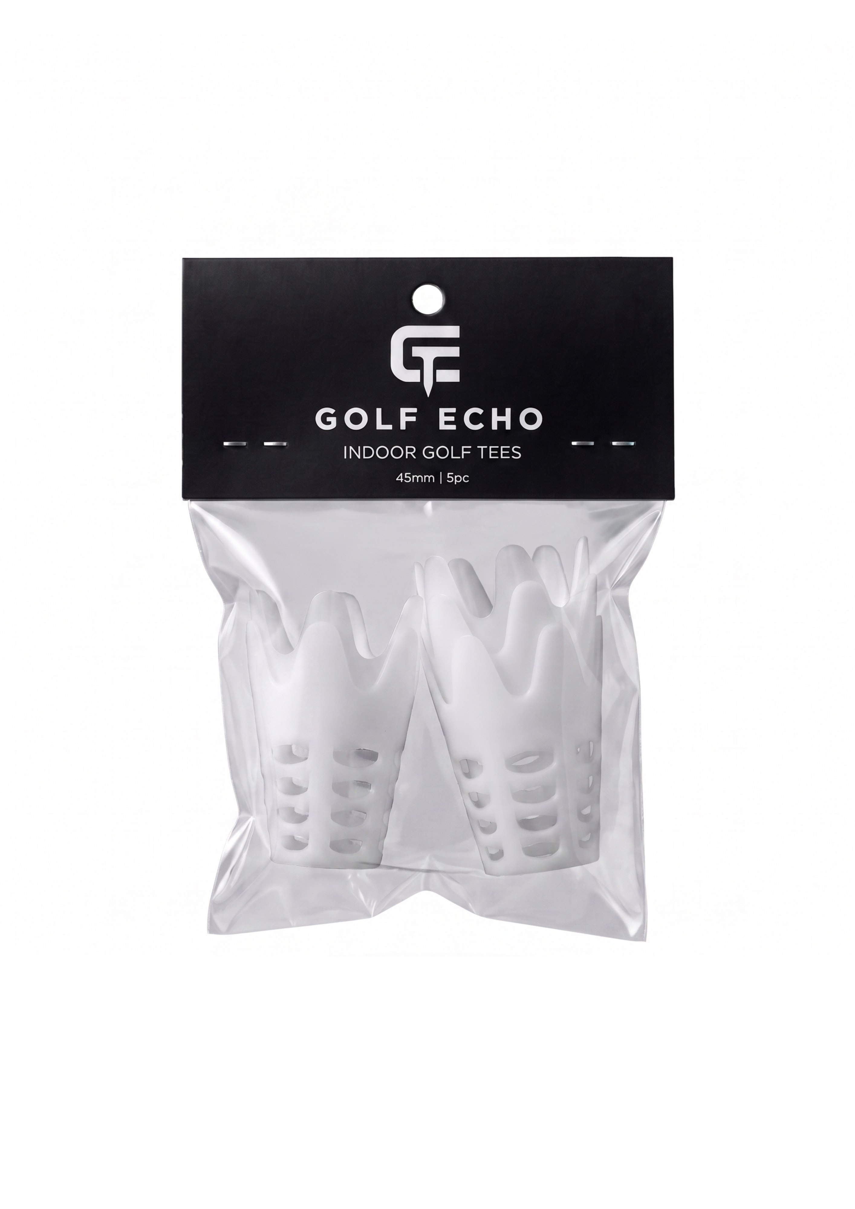 Indoor Golf Tees | 5 Stück | Groß | Weiß